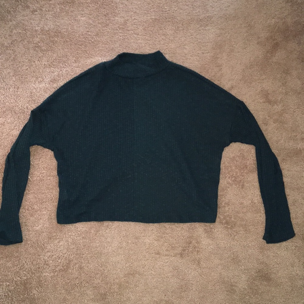 Crop turtle neck